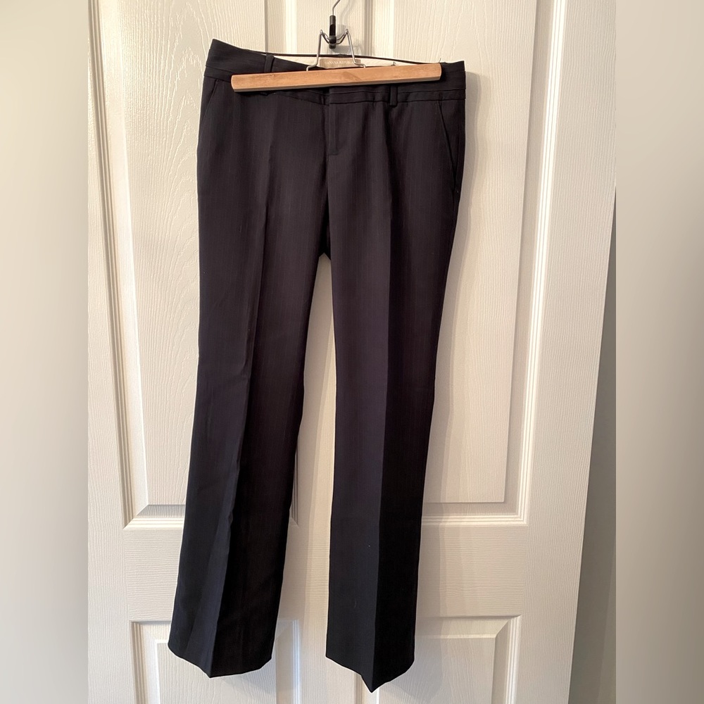 Banana Republic Navy blue pin striped suit pants